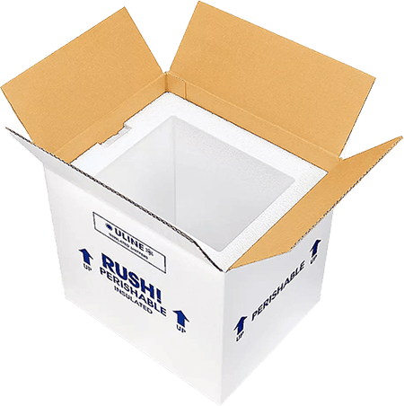 Image of perishable goods shipping box